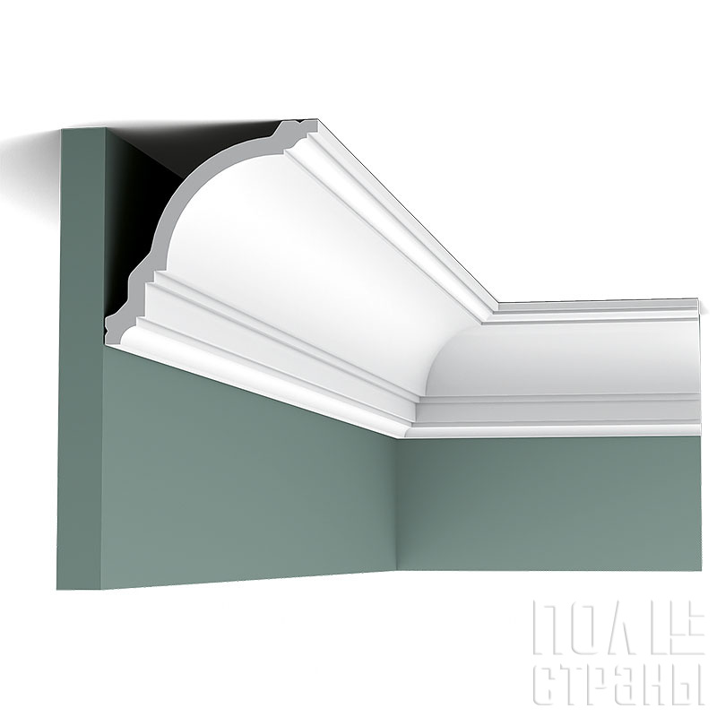 Потолочный плинтус Duropolymer 2000x118x117/ CX106F карниз гибкий Потолочный плинтус Duropolymer 2000x118x117/ CX106F карниз гибкий