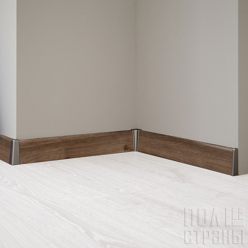 Плинтус KRONOTEX Residence 2400х58х19/ ML 1010 Makro Oak Brown Дуб Макро коричневый Плинтус KRONOTEX Residence 2400х58х19/ ML 1010 Makro Oak Brown Дуб Макро коричневый
