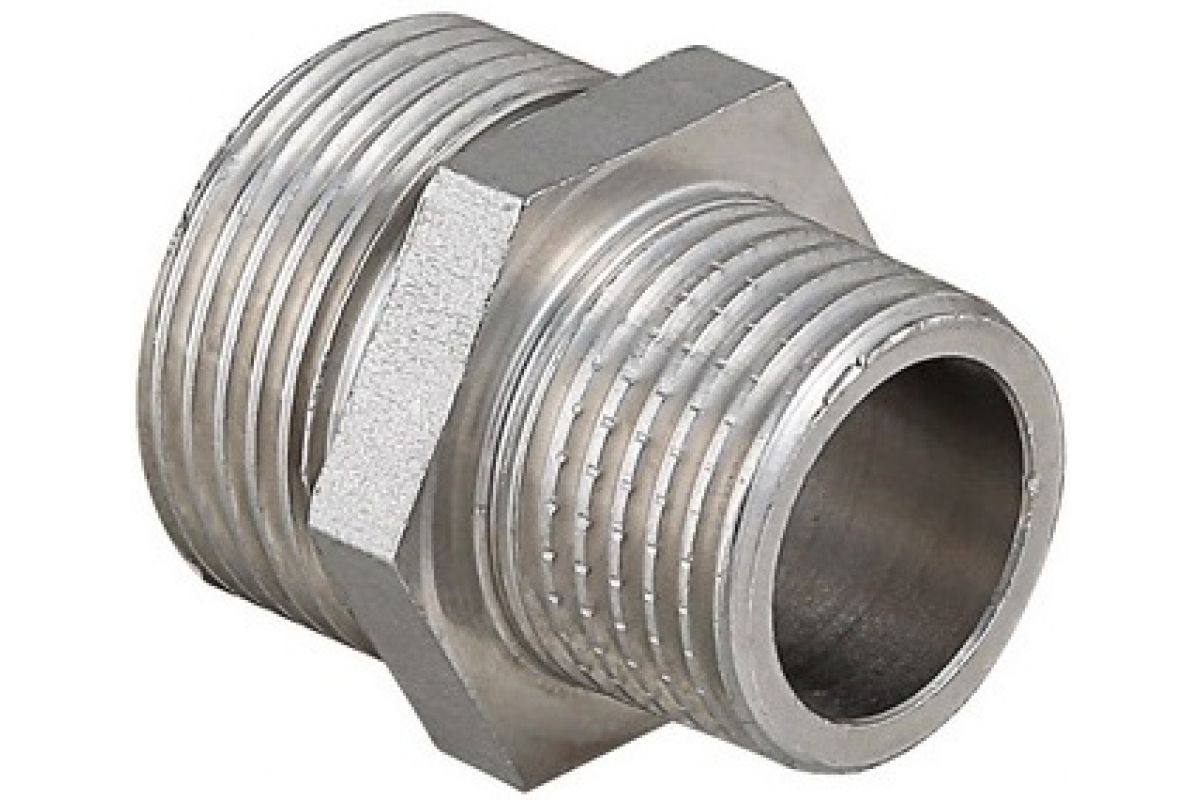 Ниппель переходной 1″х 3/4″ нар.-нар. Ниппель переходной 1″х 3/4″ нар.-нар.