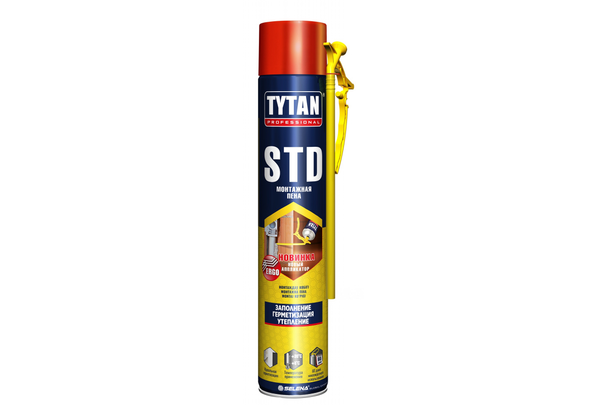 Пена монтажная Tytan Professional STD с аппликатором Пена монтажная Tytan Professional STD с аппликатором